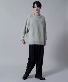 WEGO ベロアモールワンポイントプルオーバー