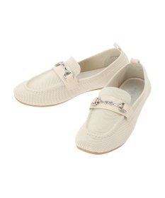 Green Parks ・ｒｉｃｈ　ｂｌｕｅ　ニットローファー