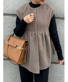 Green Parks フレア裏付きボアベスト