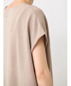 AMERICAN HOLIC 前振りニットフレンチスリーブプルオーバー