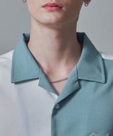 WEGO 【速乾/しわになりにくい/MLサイズ展開】ドライポリカラーブロックシャツ（SS）