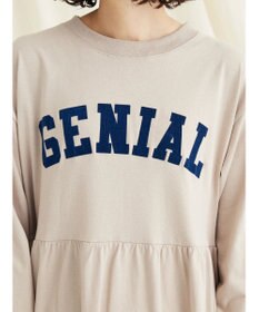 CRAFT STANDARD BOUTIQUE ウ゛ィンテージ風天竺　フロッキークラックＰＴ　ＯＰ　