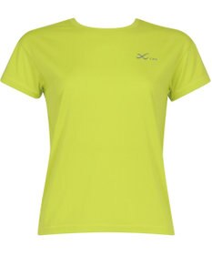 CW-X 【WOMEN】 CW-X トップス 【薄軽ランニングシャツ】 半袖 3分袖 Ｕネック 吸汗速乾性(本体) レディース DLY155 /ワコール