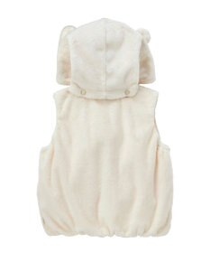 MIKI HOUSE HOT BISCUITS 【ミキハウス】【70-90cm】 マイクロファー ベスト