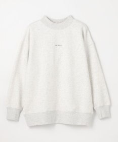 ANY 【洗濯機可】裏起毛スウェットハイネックプルオーバー