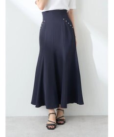 earth music&ecology パール付きマーメイドスカート