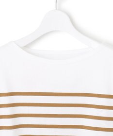 23区 L 【洗える】Armor-lux パネルボーダー 長袖Tシャツ