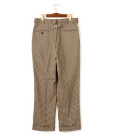 J.PRESS MEN 【J.PRESS ORIGINALS】Wool Polyester Gun Club Check Spindle New Piped Stem Slacks