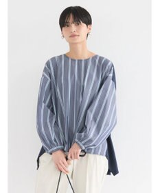 AMERICAN HOLIC 異素材バックタックドッキングプルオーバー