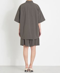 NAVE 【ReNAVE　撥水機能・UVカット・透湿・接触冷感・洗える】ナイロンタスランシャツ