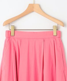 組曲 【洗える・後ろゴム】ナイロンリヨセルタフタ フレアスカート