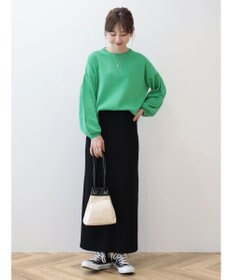 AMERICAN HOLIC 袖ボリュームニットプルオーバー