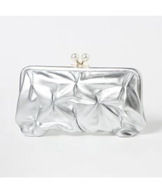 UNBILLION perche タックボンディングがま口長財布