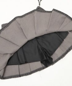 WEGO スタッズデザインプリーツスカパン