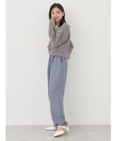 earth music&ecology 裾ドロストパラシュートパンツ