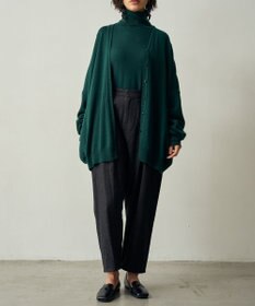 muuc リネンウールのスラックスパンツ