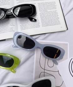 WEGO カラーフレームスリムアイウェア