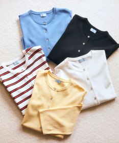 組曲 マイラックカラー カーディガン