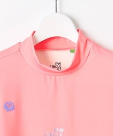 PW CIRCULUS 【UV遮蔽率99.5%  UVカット / 速乾 / ストレッチ】【WOMEN】ポケットモックT ゴルフウェア レディース