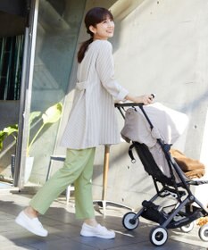 Tiaclasse 【小倉優子さん着用・洗える】カラーテーパードパンツ