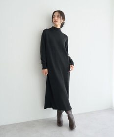 YECCA VECCA 【2点SET】バルーンキャミ付きニットワンピース