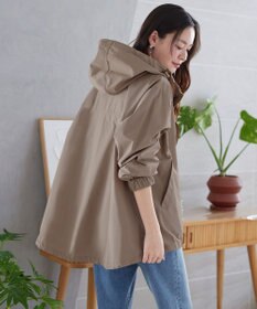 Tiaclasse L 撥水ドロストマウンテンパーカー