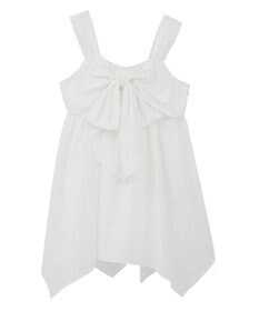 earth music&ecology リボンイレヘムチュニック