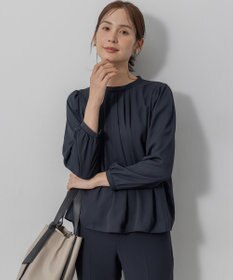 組曲 S 【WEB限定・2WAY】ジョーゼットシフォンレース襟 ブラウス