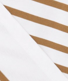 23区 L 【洗える】Armor-lux パネルボーダー 長袖Tシャツ