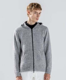 JOSEPH HOMME 【新素材】ジェントルフィットボア　ジップアップフーディー