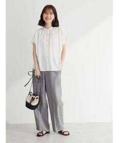 Green Parks ・ＥＬＥＮＣＡＲＥ　ＤＵＥ　イロイロ釦ドルマンブラウス