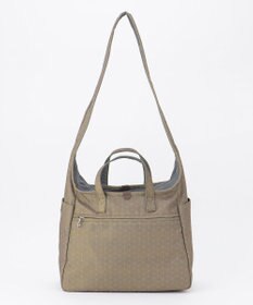 Y'SACCS キュービック×ポイントドット　2WAYトート＆ショルダー　Mサイズ