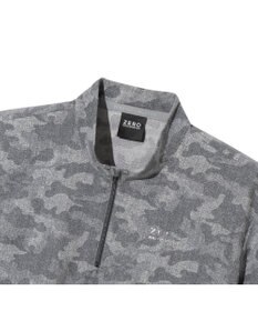 ZERO HALLIBURTON クールドッツ カモ柄モックネックTシャツ ZHG-M6S6b 85192