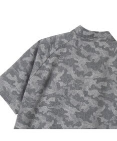 ZERO HALLIBURTON クールドッツ カモ柄モックネックTシャツ ZHG-M6S6b 85192