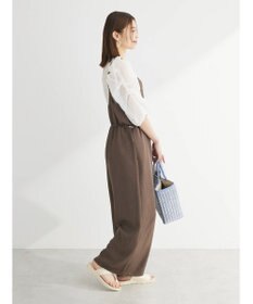 Green Parks 冷やっとすずやかウエストドロストサロペット