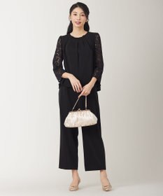 ANY SIS 【22.5cm~24.5cm】スクエアストーン パンプス