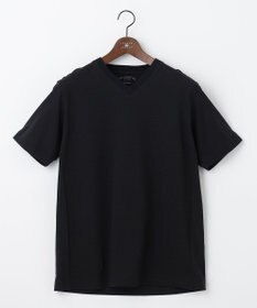 JOSEPH ABBOUD 【オリジナルオーガニックコットン使用】JOE COTTONサッカー Vネック Tシャツ