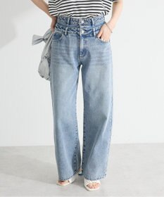 Green Parks ・ＥＬＥＮＣＡＲＥ　ＤＵＥ　Ｗウエストデニムパンツ