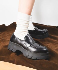 BONTRE 【BONTRE/ボントレ】厚底コインローファー/40002-UA