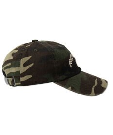 WEGO ロゴ刺繍カモフラキャップ