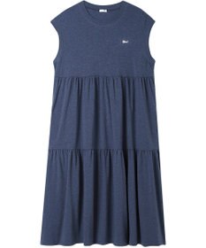 tsumori chisato SLEEP ツモリチサト ワンピース 綿混ベア天竺素材(本体) 1分袖 半袖 ロング丈 レディース UNT125/ワコール