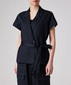 Paul Smith レーヨンリネン フレンチスリーブ ジャケット