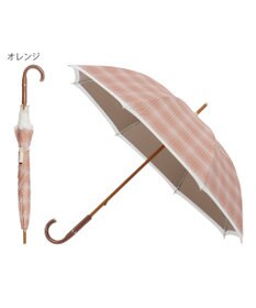 MOONBAT GRACY(グレイシー) 晴雨兼用日傘 長傘 T/C Neo classic check