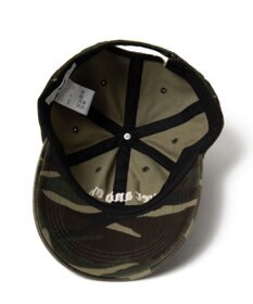 WEGO ロゴ刺繍カモフラキャップ