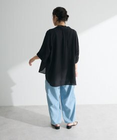 Green Parks 【WEB限定】開襟シアージャケット風シャツⅡ