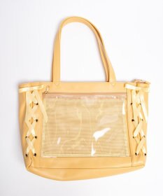 WEGO 【痛バ＆推し活グッズ】レースアップ痛バッグS