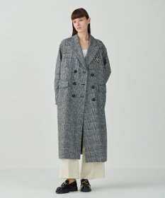 GRACE CONTINENTAL グレンチェックチェスターコート