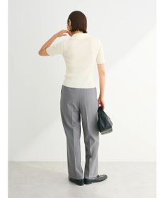 Green Parks ５分袖衿付きＺｉｐプルオーバー