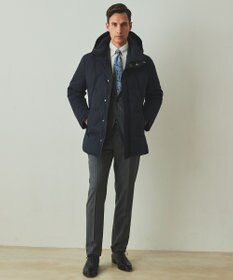 GOTAIRIKU WEB限定【仕事で着られる】ドレスダウンコート_ストレッチツイル_25年新作