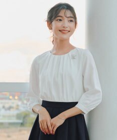 Tiaclasse L 【ダブルクロス】シフォンドッキングワンピース